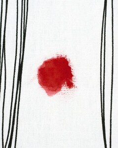 切り傷からの血液