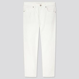 ユニクロの新デニムは腰回り安心！ホワイトも太って見えない