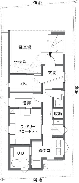 1階のプラン