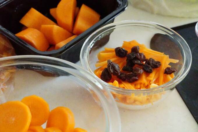 ニンジンカット