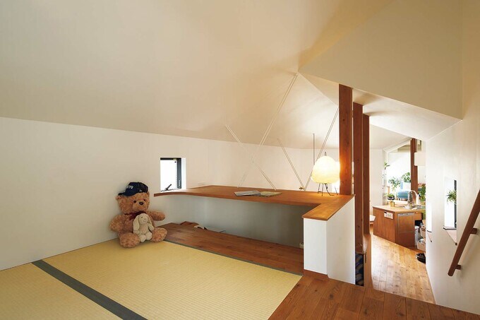 畳の間からの眺め