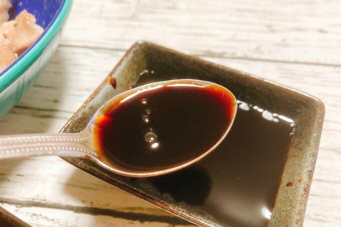 海南チキンライス黒ダレ