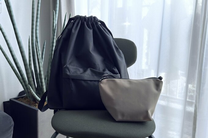 旅に持っていくコンパクトな荷物