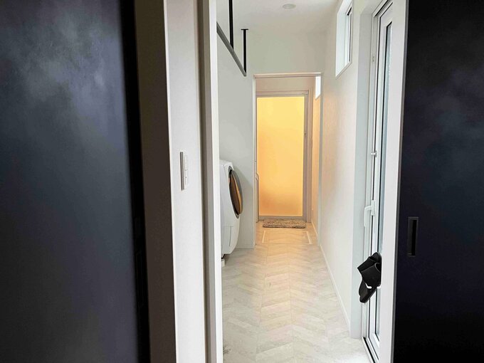 トイレやお風呂へ行く廊下