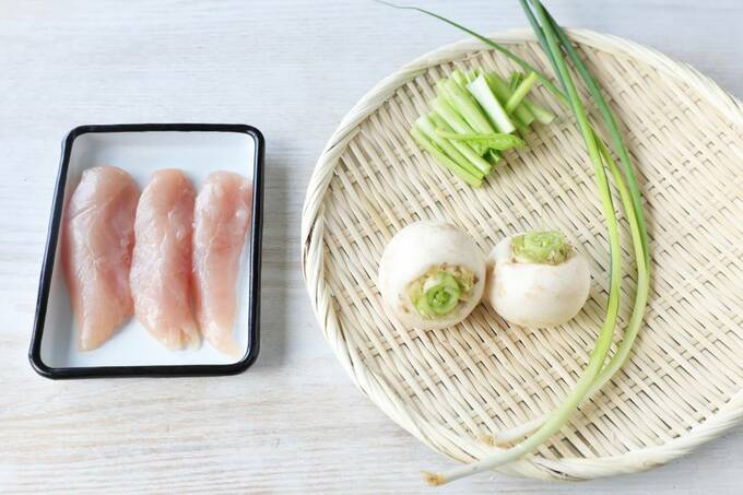 鶏ササミやカブなど