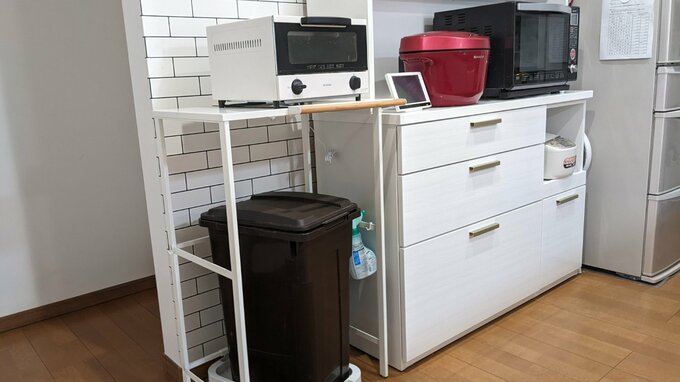 キッチンのゴミ箱