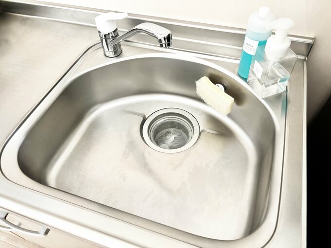 シンクと排水溝