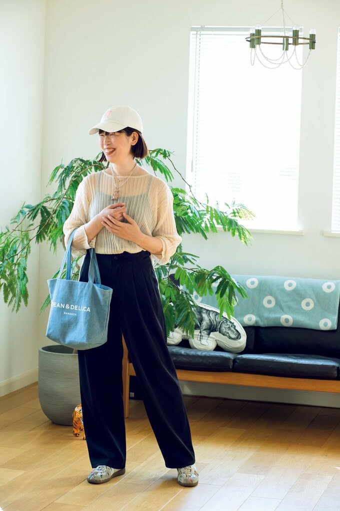 柳沢さんのひとり旅ファッション