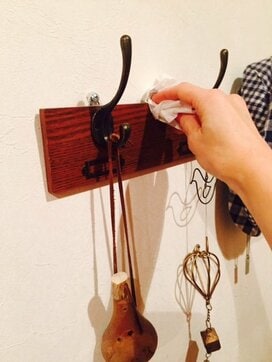 ポケットティッシュ1個分で短時間掃除！配られたときが掃除のチャンスです