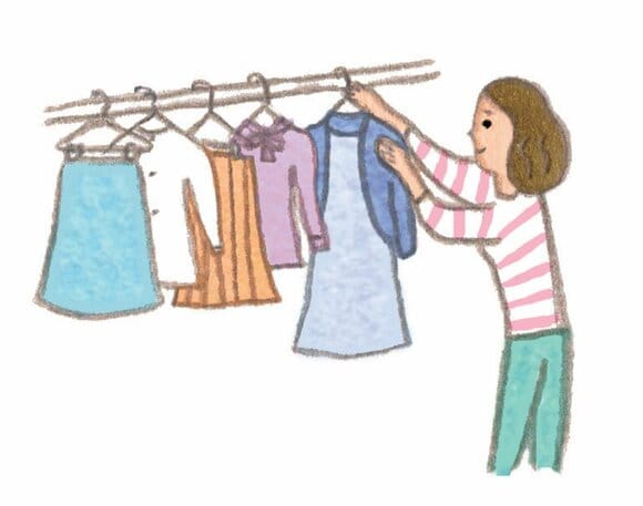 コーディネートが決まらず毎朝バタバタしてしまいます