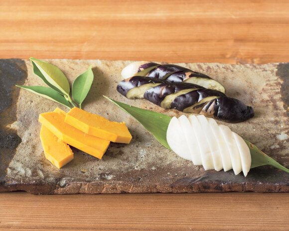 野菜の塩ヨーグルト漬け