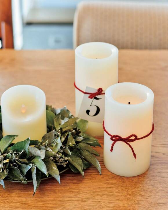 LEDキャンドル3本