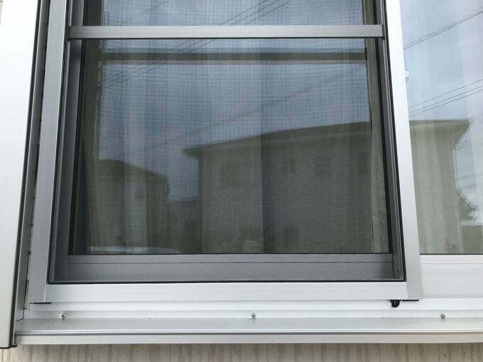 オプションでつけた網戸