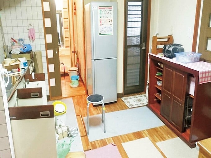 片づける前の尾花さんの実家