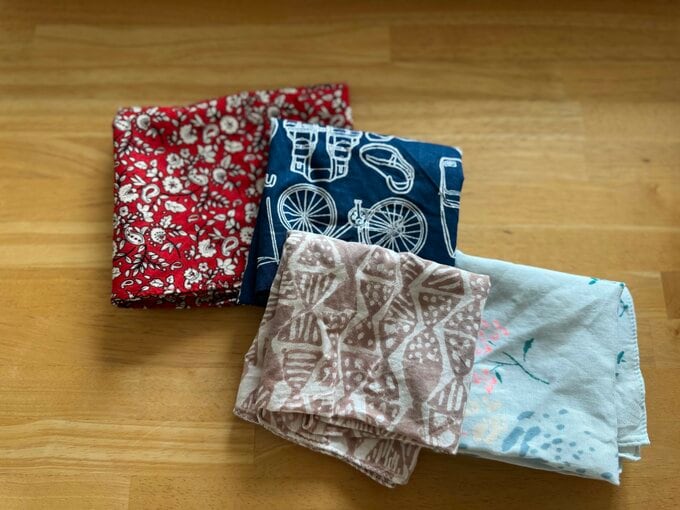 ハンカチ、バンダナ