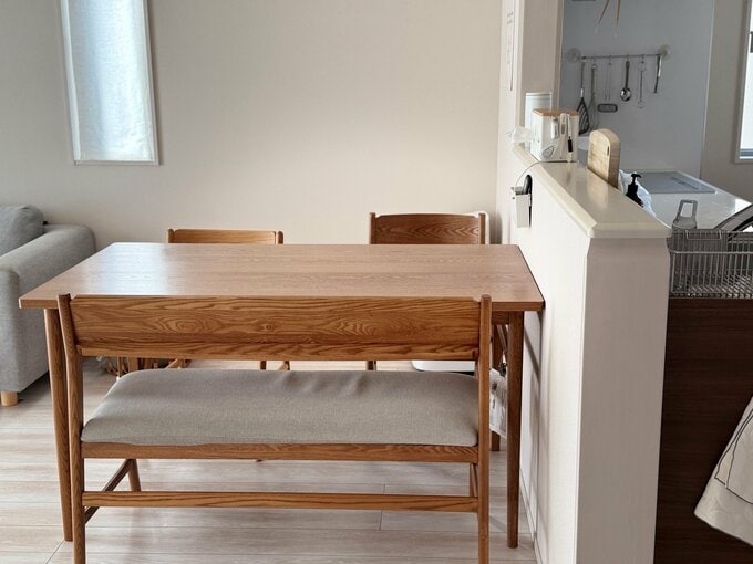 つうさんリビングダイニング