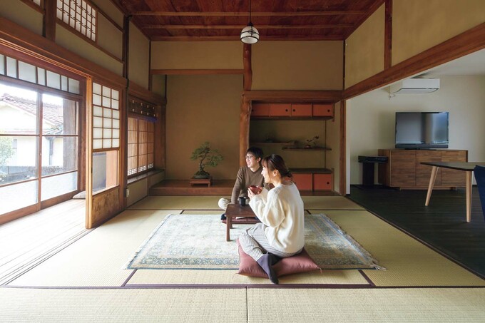 広縁に面した和室