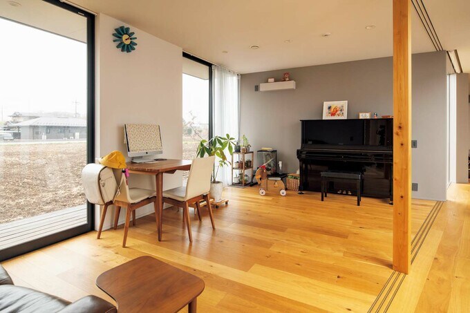 将来は2つの子ども部屋として分割