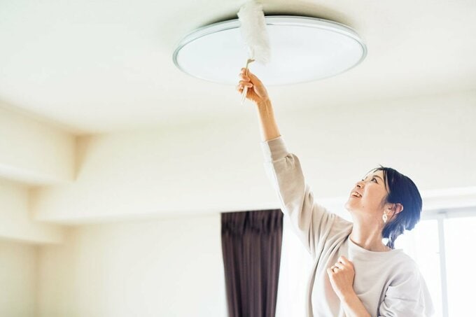 照明器具の掃除