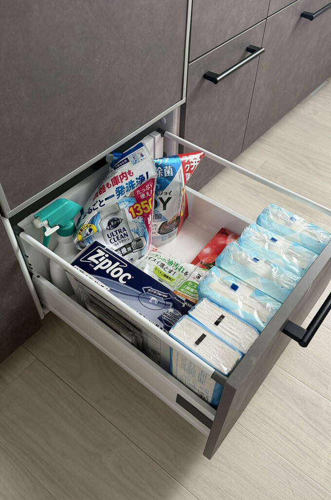日用品のストック