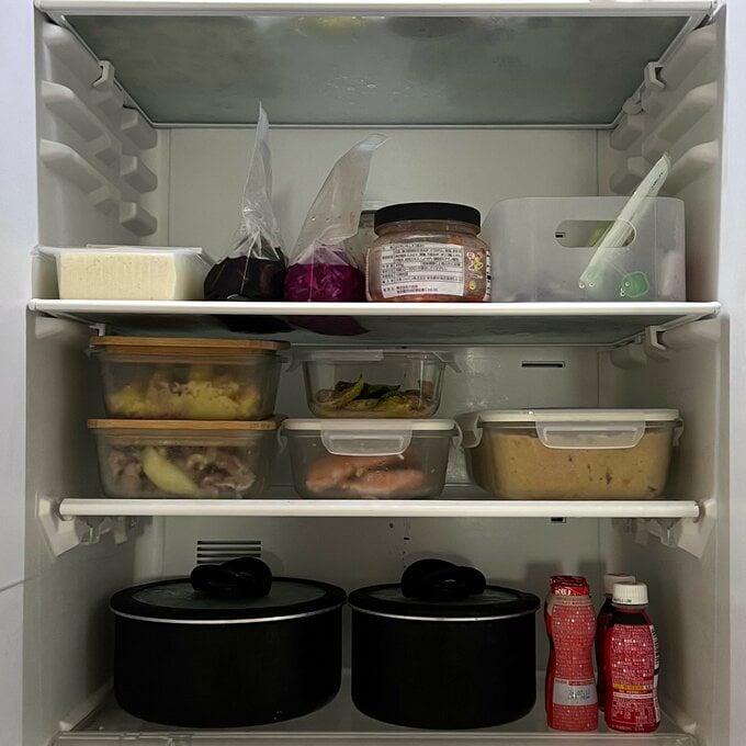 ようさんの冷蔵庫の中身