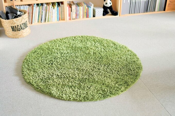 円形のラグ