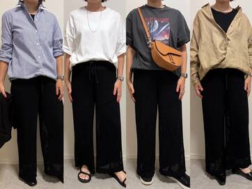 40代が思わず買った「3499円プチプラパンツ」は、涼しくおしゃれに秋まで着まわし