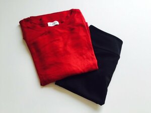 ニット類も自宅で洗います