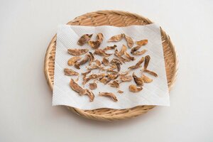 カラカラになるまでしっかり乾燥させる。