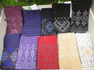 ビーズのリストウォーマー