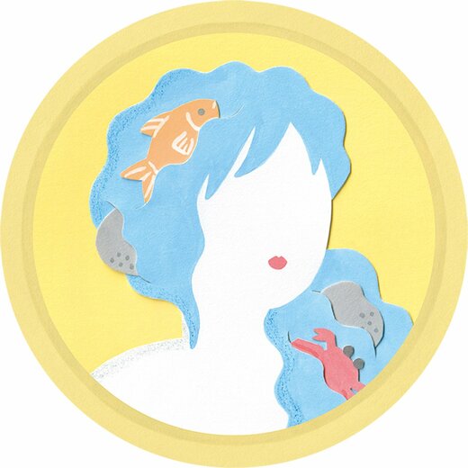 七赤金星タイプのイラスト