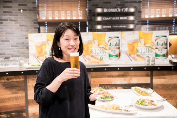 糖質ゼロなのに、ビールらしい“飲みごたえ”に満足!