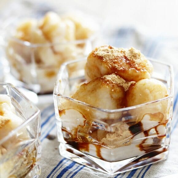 黒蜜&きなこで和風