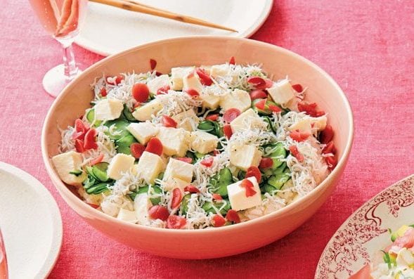 シラスと梅の和風ちらしずし