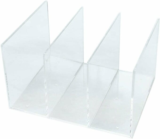 無印良品のアクリル仕切りスタンド