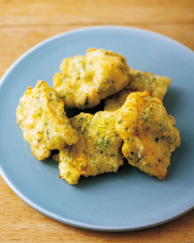 カジキの磯部揚げ