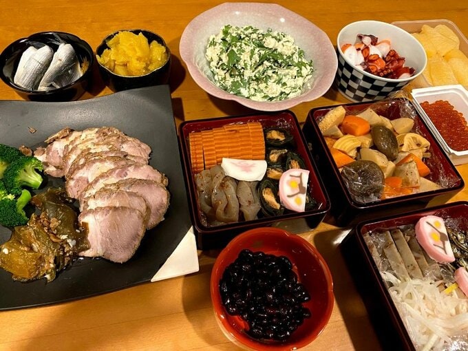 朝倉さん現在のおせち