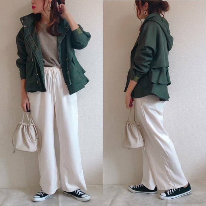 マウンテンパーカとも相性バッチリ！