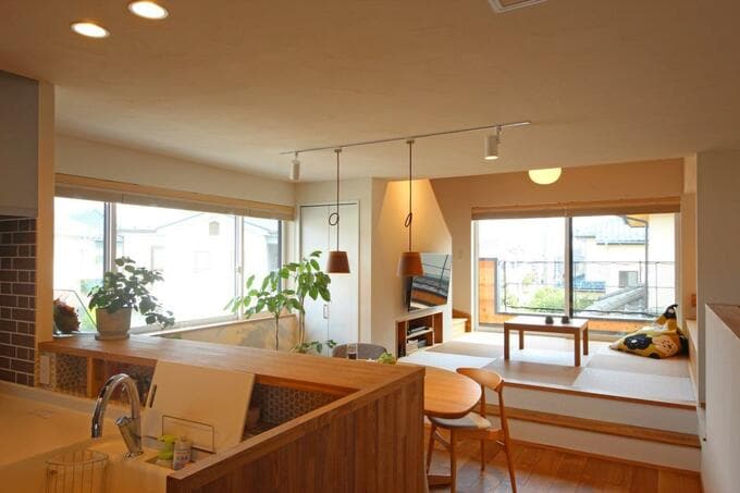 キッチンからの眺め