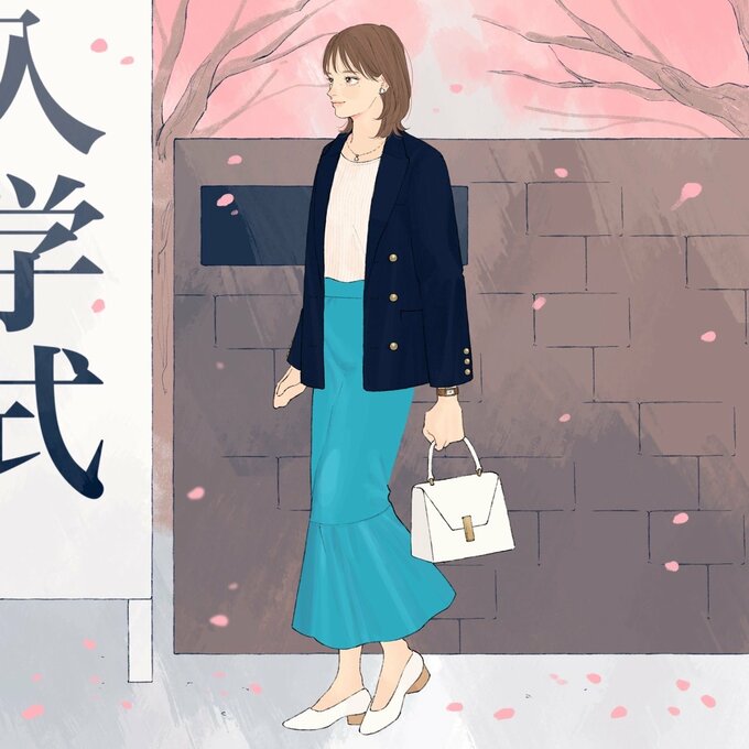 入学式のイラスト