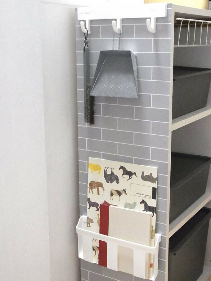 カラーボックス用マガジンラック