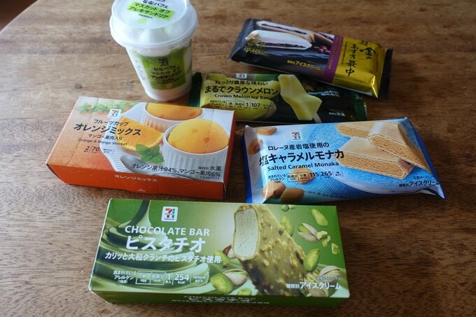 セブンプレミアムのアイス