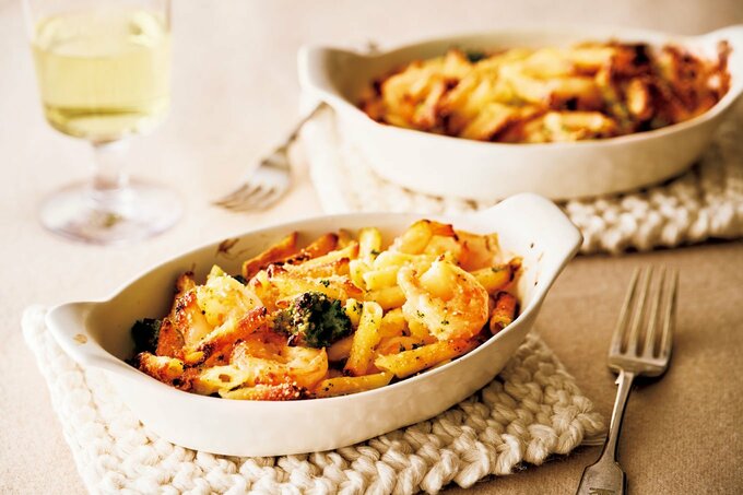 エビのクイックマカロニグラタン