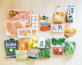 3人家族で食費月2万円。節約達人の買い物と下処理のコツ