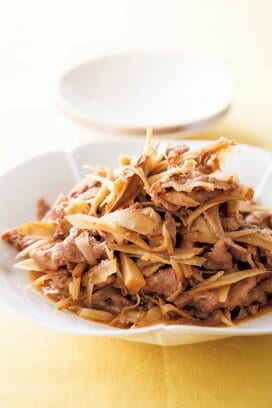 味しみゴボウのしぐれ煮。食物繊維たっぷりでお腹もすっきり