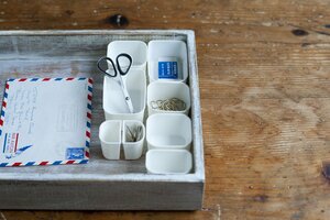 弁当用の仕切りが引き出し収納に重宝！