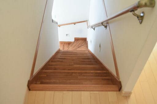 キタノさん宅の階段