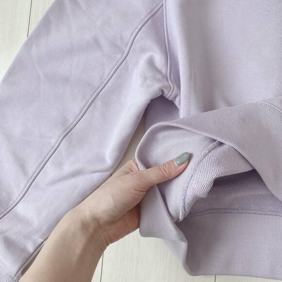 スウェットクルーネックシャツ裏