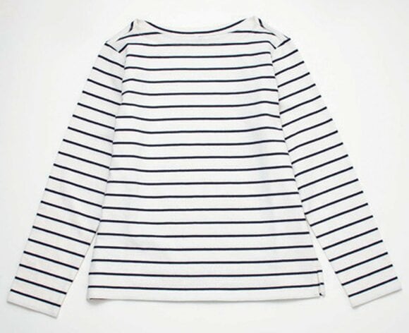 ボーダーカットソー