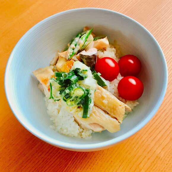 カオマンガイ＆チリサラダ